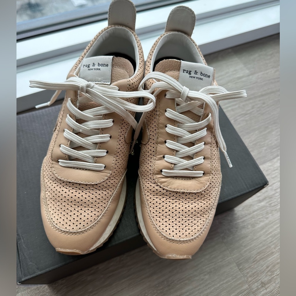 Rag & bone leather retro sneaker